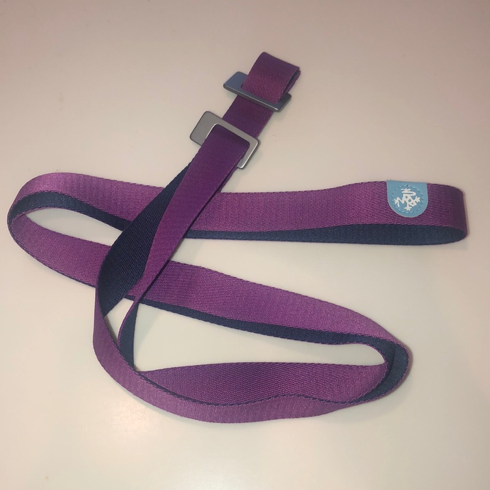 New Manduka yoga strap!